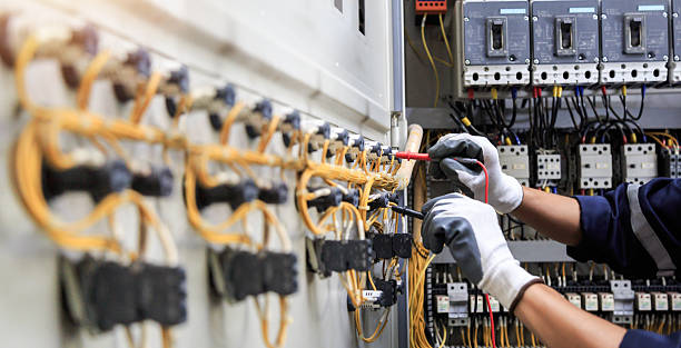 Professional Electrician technician working in West Concord, MA